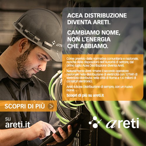 Acea Energia diventa Areti Spa, ma cambia solo il nome
