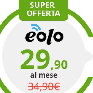 Offerte Internet wireless e telefono Eolo: Professional 0 Limits