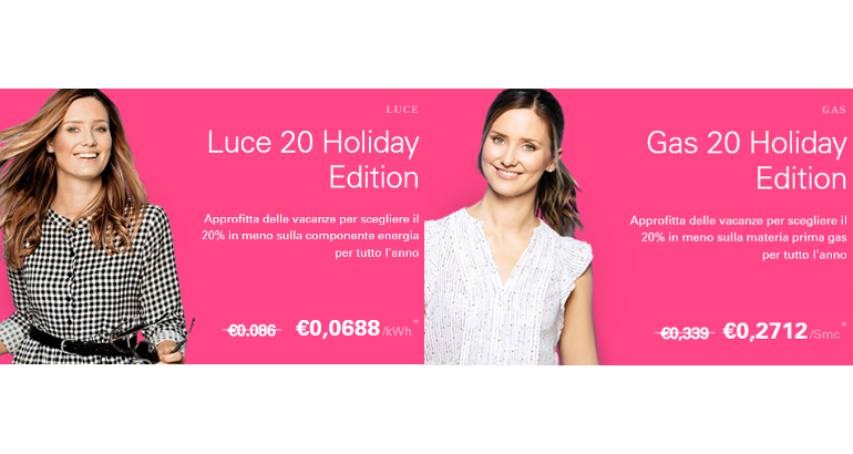 Promozioni Enel luce e gas: ultimi giorni per lo sconto del 20%