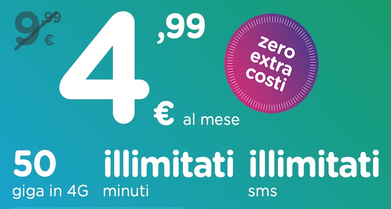 Offerta Ho. Mobile a 4,99 euro: chi può attivarla e come