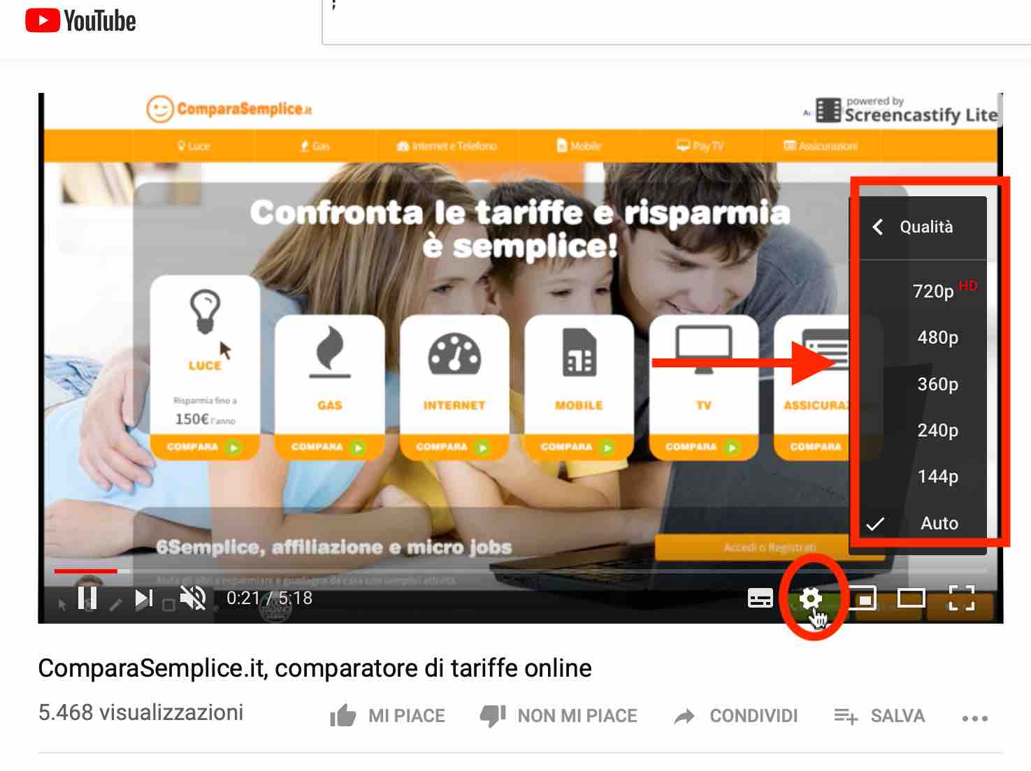 Quanti giga consuma un video su YouTube? Quanti giga consuma un video su YouTube?