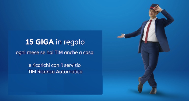 TIM regala fino a 15 GB al mese: ecco come ottenerli