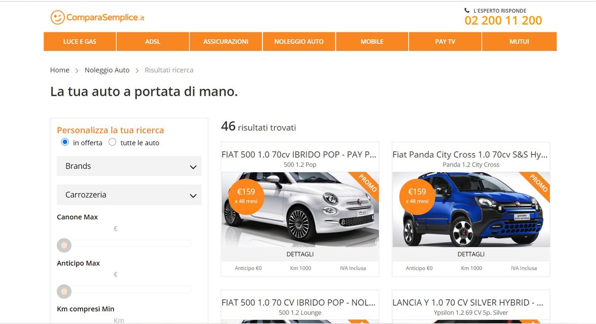 Migliori offerte di noleggio lungo termine: ottobre 2020