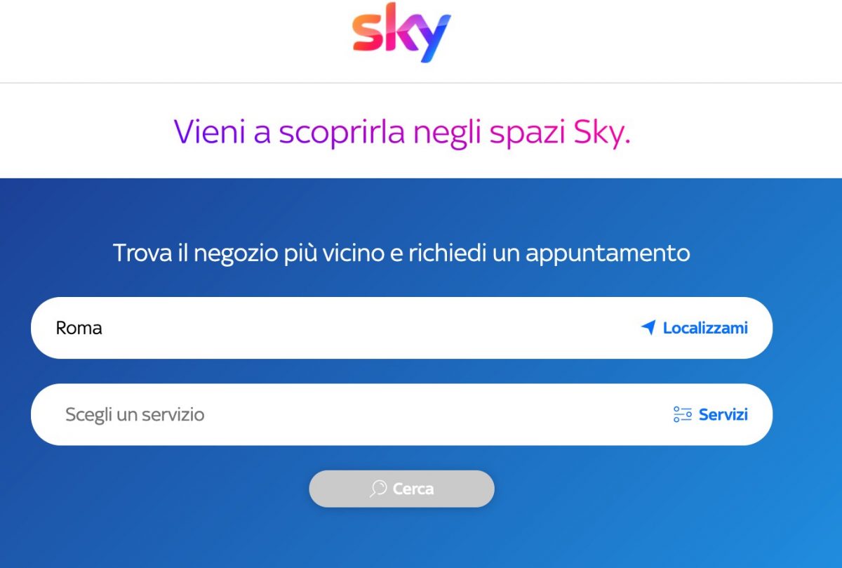 sky numero telefonico servizio clienti
