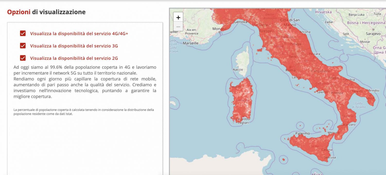 Iliad Copertura A Chi Si Appoggia