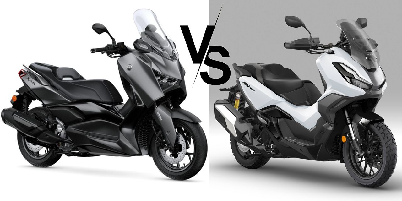Yamaha X-Max 300 Vs Honda ADV 350 2026: confronto tra city scooter medi