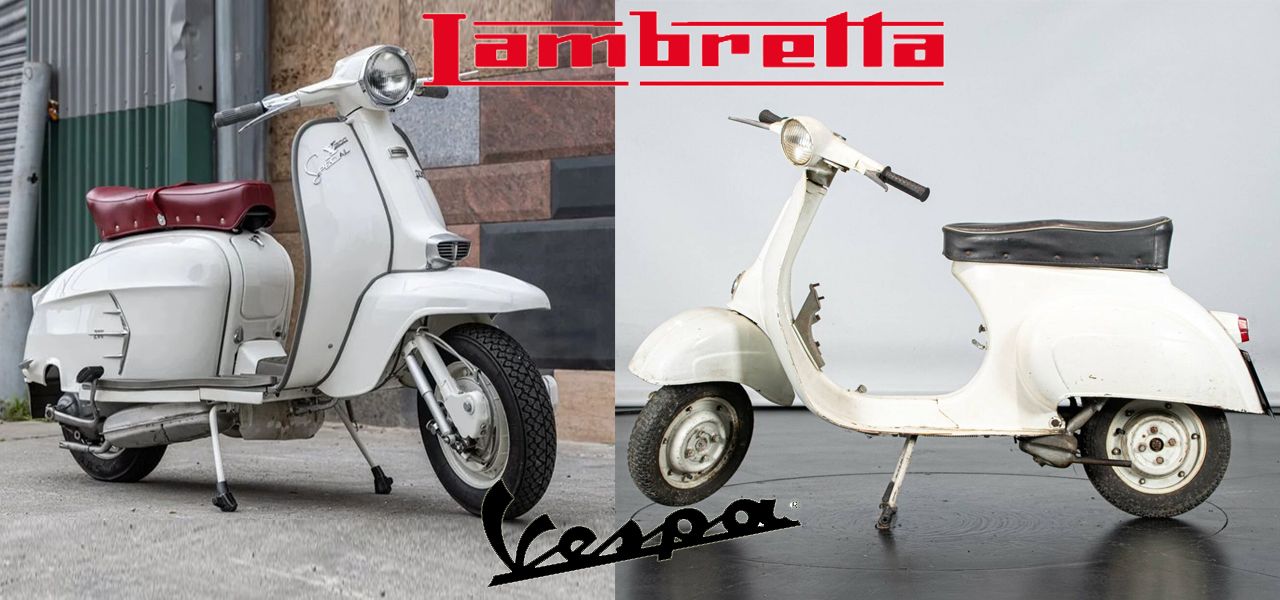 Meglio Vespa o Lambretta? Confronto tra 50 d’epoca