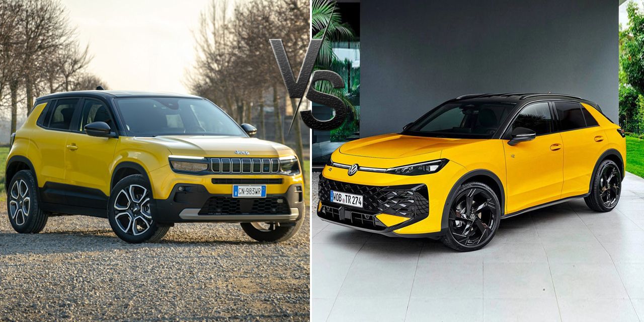 Jeep Avenger vs Volkswagen T-Roc: SUV più venduto o crossover tedesco?